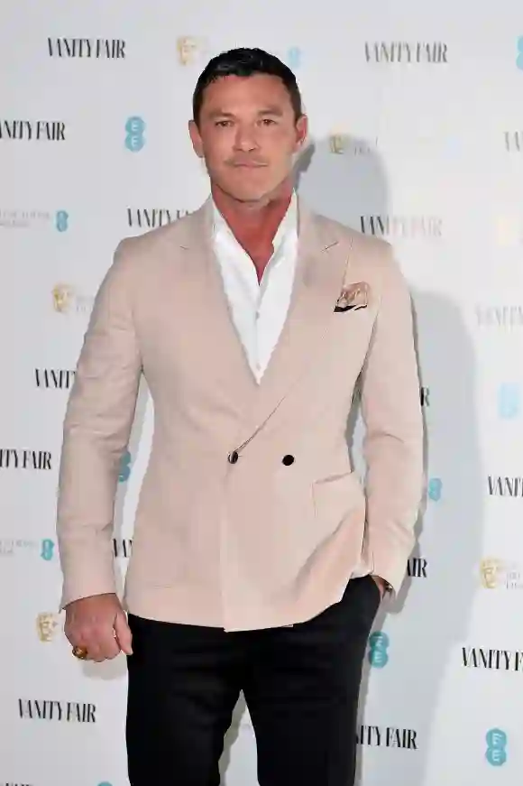 Luke Evans attends the Vanity Fair EE Rising Star BAFTAs Pre Party at The Standard on January 22, 2020 in London, England