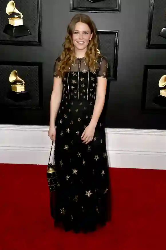 Maggie Rogers attends the 62nd Annual GRAMMY Awards on January 26, 2020, Los Angeles, California.