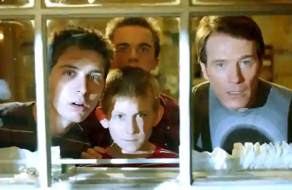 MALCOLM IN THE MIDDLE "Pearl Harbor" Justin Berfield, Erik Per Sullivan, Frankie Muniz, Bryan Cranston, (Saison 6, épisode 604).