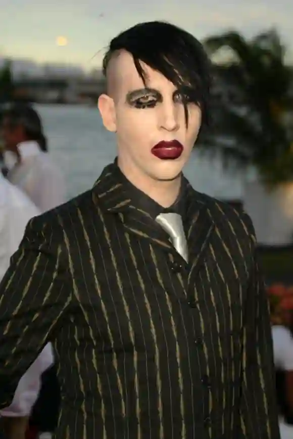 Marilyn Manson at the 2004 MTV Video Awards Arrivals, American Airlines Arena, Miami, FL 08-29-04 , 10998240.jpg, people