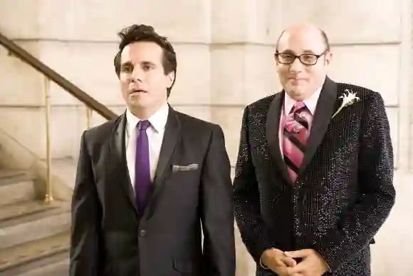 Mario Cantone and Willie Garson in Sex and the City