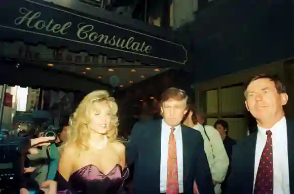 Marla Maples and Donald Trump