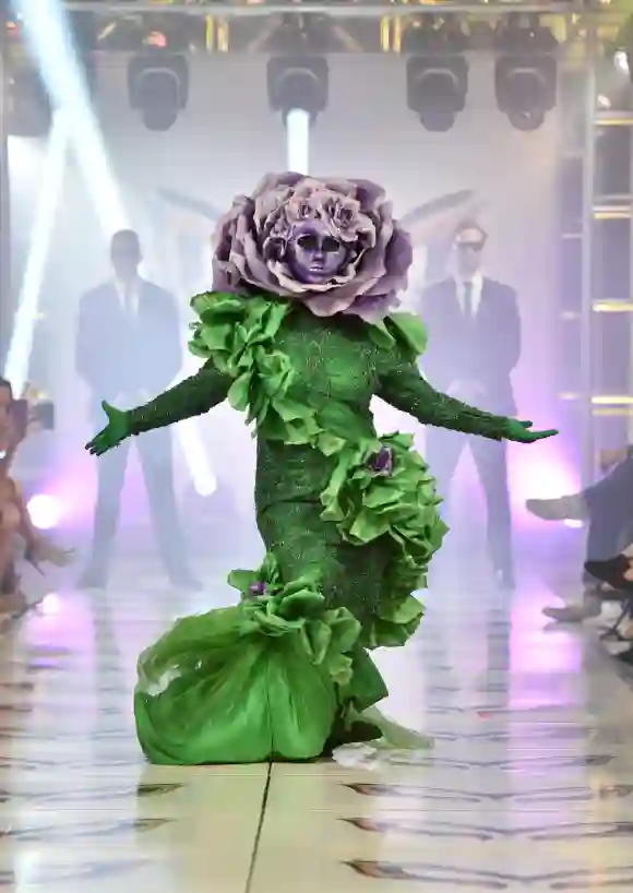 "The Flower" participates in a runway show for the premiere of Fox's "The Masked Singer" Season 2 at The Bazaar at the SLS Hotel Beverly Hills on September 10, 2019