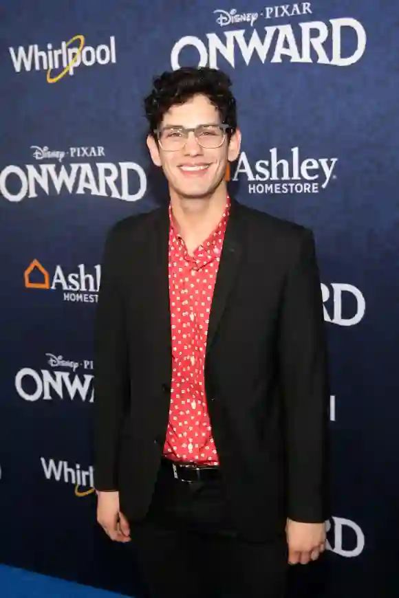 Matt Bennett attends the world premiere of Disney and Pixar's 'Onward,' February 18, 2020.