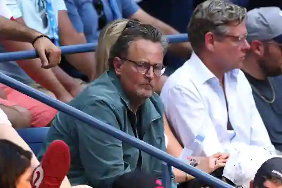 Matthew Perry en el US Open 2022