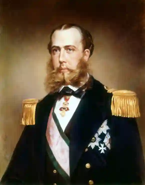 Retrato de Maximiliano de Habsburgo de 1865