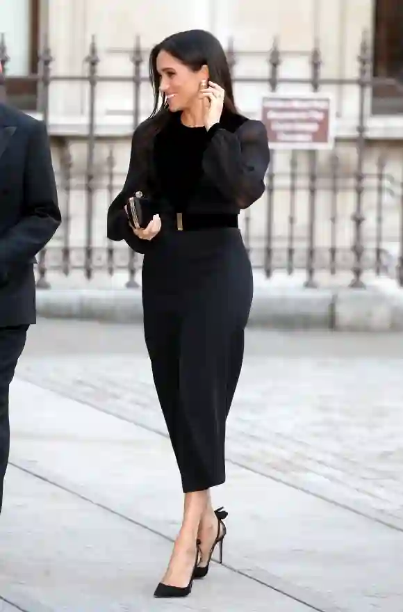 Meghan, Duchess of Sussex opens 'Oceania' at Royal Academy of Arts on September 25, 2018