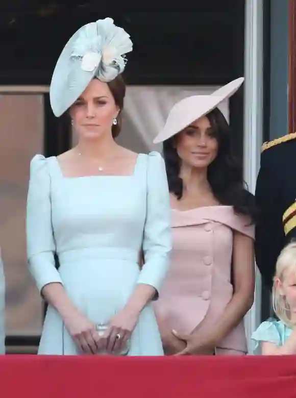 Meghan Markle y Kate Middleton celebran el cumpleaños de la Reina Isabel en 2018