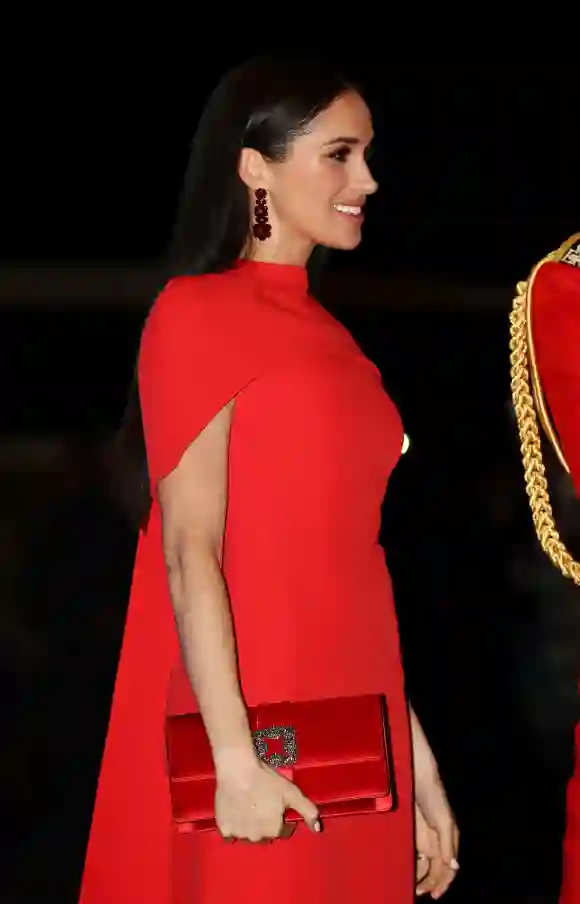Meghan, Duchess of Sussex attends The Mountbatten Festival of Music at the Royal Albert Hall in London on March 7, 2020.