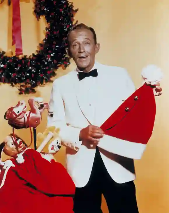 Bing Crosby en una escena de la película 'White Christmas'