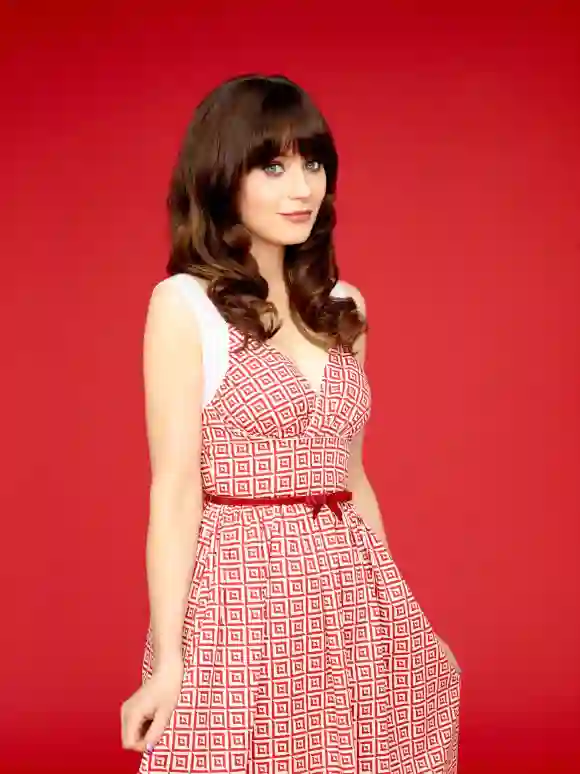 Zooey Deschanel en una imagen promocional de la serie 'New Girl'