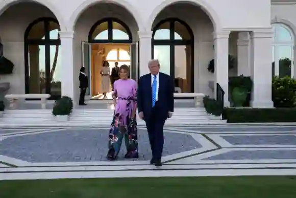 Melania Trump and Donald Trump