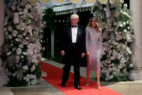 Melania Trump and Donald Trump