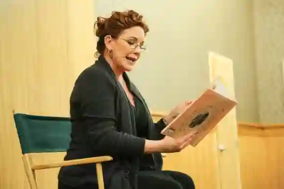 Melissa Gilbert reads her new children's book 'Daisy And Josephine' at Barnes & Noble, January 21, 2014.