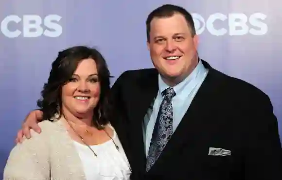 Melissa McCarthy and Billy Gardell starred together in "Mike &amp; Molly".