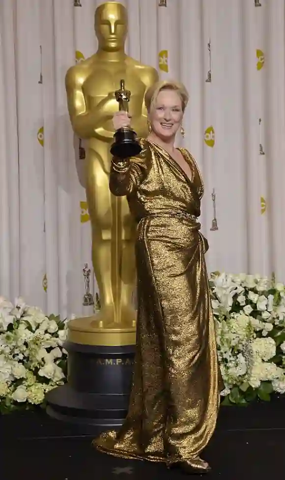 Meryl Streep at the 2012 Oscars