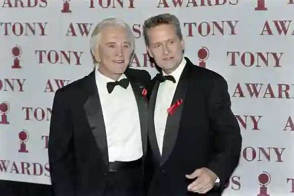 Kirk Douglas et Michael Douglas