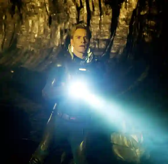 Michael Fassbender en la película 'Prometheus'
