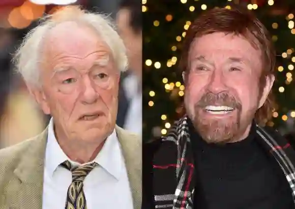 Michael Gambon and Chuck Norris Same Age