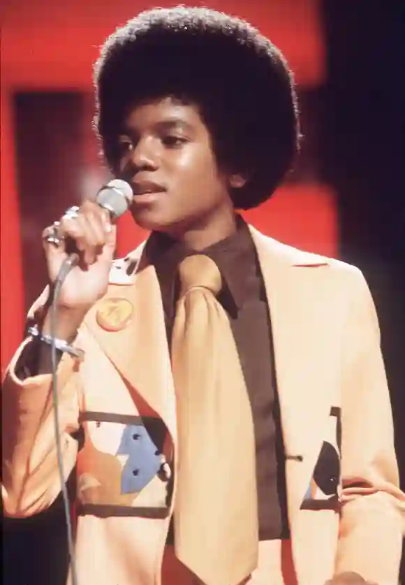 Michael Jackson on stage in 1970