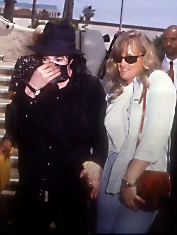 Michael Jackson y Debbie Rowe 1997