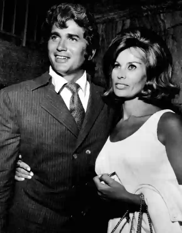 Michael Landon and Marjorie Lynn