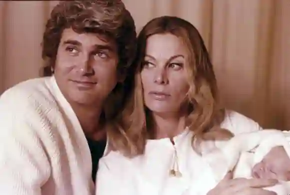 Michael Landon with his wife Lynn and daughter Shawna