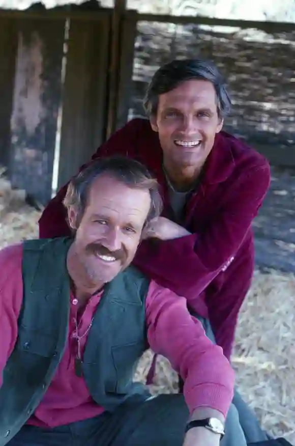 Mike Farrell and Alan Alda