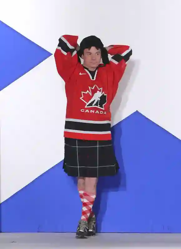 Mike Myers at the "Dressed To Kilt" charity fashion show, NYC, 2009.
