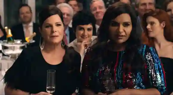Marcia Gay Harden, Mindy Kaling in 'The Morning Show'
