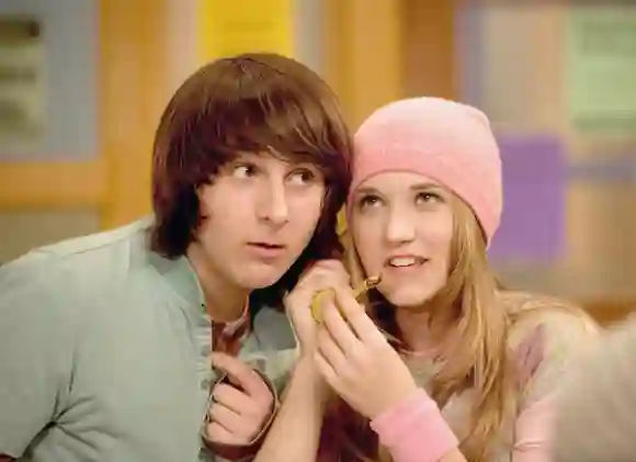 Mitchel Musso and Emily Osment in 'Hannah Montana'