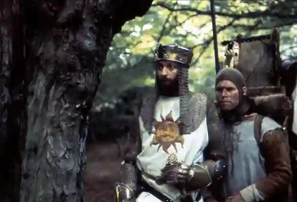 Graham Chapman in 'Monty Python and the Holy Grail' (1975)