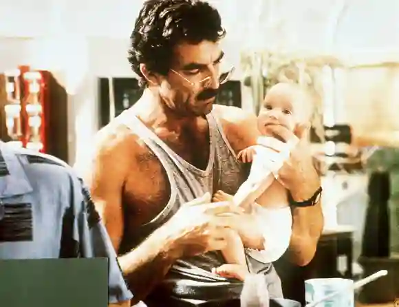 Tom Selleck dans "Trois hommes et un bébé".