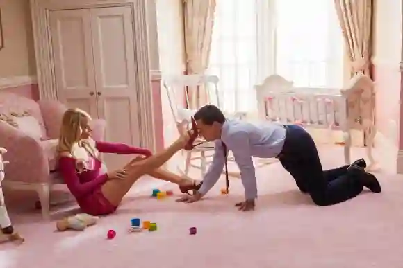 Margot Robbie, Leonardo DiCaprio in 'The Wolf of Wall Street'