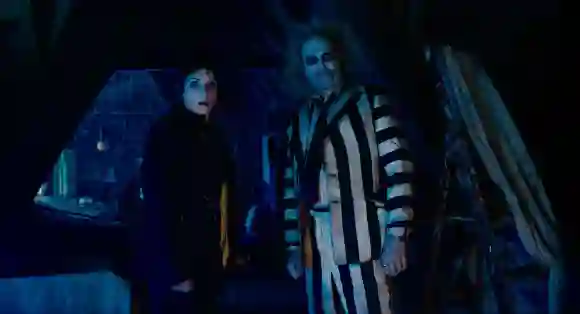 Winona Ryder and Michael Keaton in 'Beetlejuice, Beetlejuice'