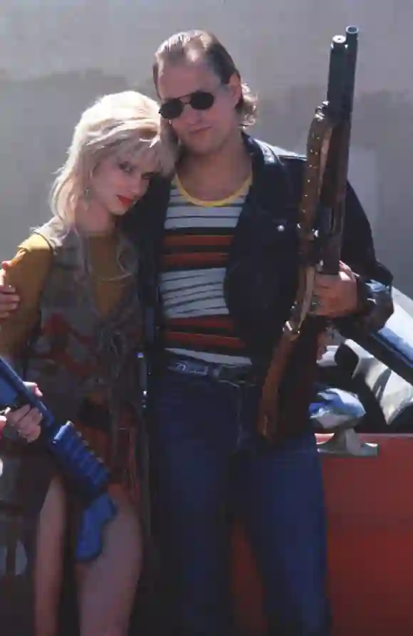 Juliette Lewis and Woody Harrelson in Natural Born Killers