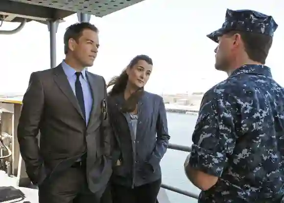 Michael Weatherly & Cote de Pablo in 'NCIS'