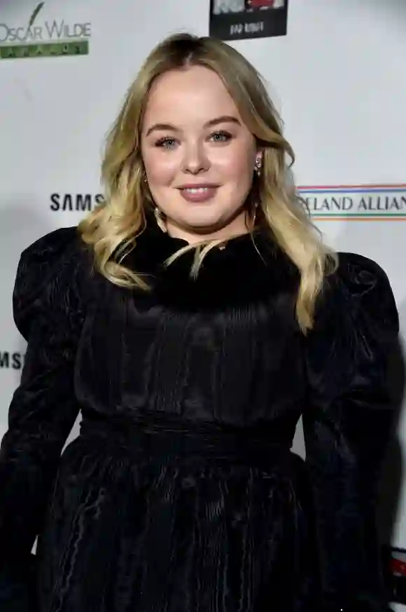 Nicola Coughlan attends the Oscar Wilde Awards 2020, February 6, 2020.