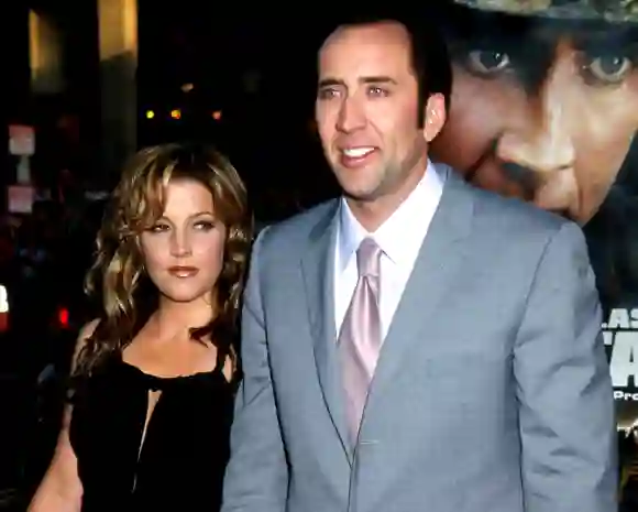 Nicolas Cage and Lisa Marie Presley