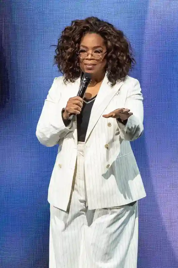 Oprah Winfrey used to sleep in the street