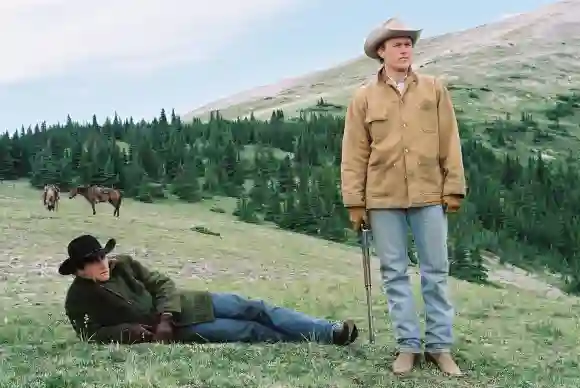 Jake Gyllenhaal and Heath Ledger in 'Brokeback Mountain'
