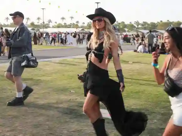 Paris Hilton at the Coachella Festival 2024