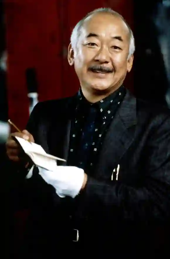 Pat Morita in 'Collision Course'