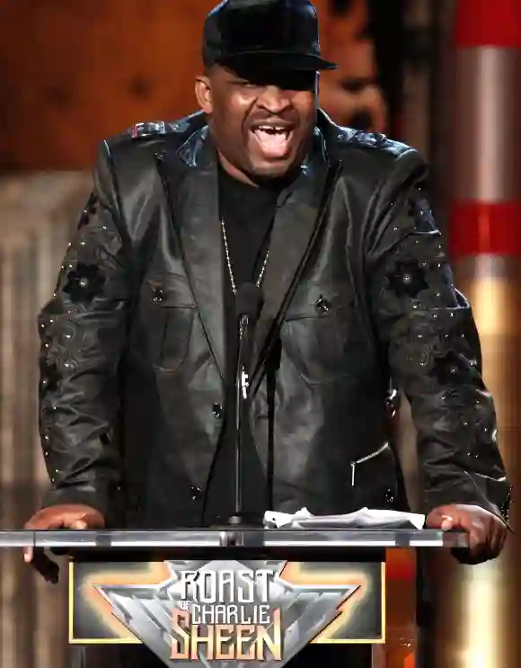 Patrice O'Neal at Comedy Central's Roast of Charlie Sheen in Los Angeles, California, 2011.