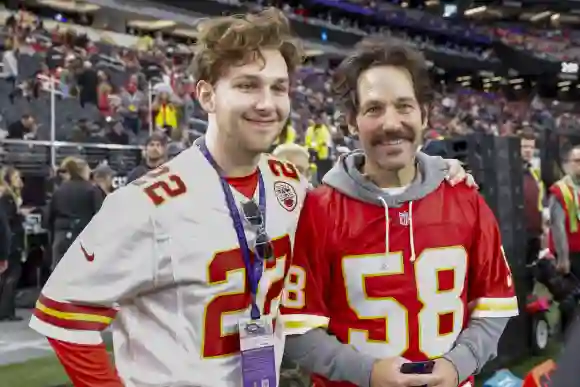 Paul Rudd with his son Jack