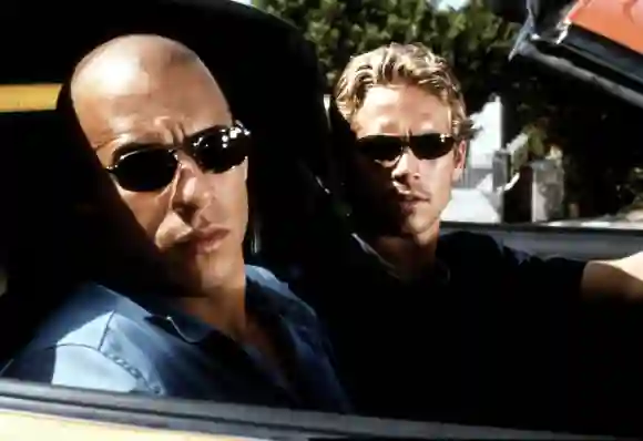 Paul Walker y Vin Diesel en 'The Fast and the Furious'