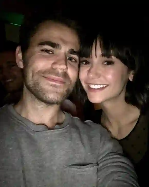 Paul Wesley and Nina Dobrev 2017 in New York