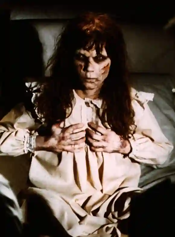 Linda Blair en una escena de la película 'El exorcista'