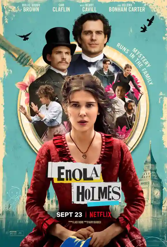 Movie poster 'Enola Holmes'