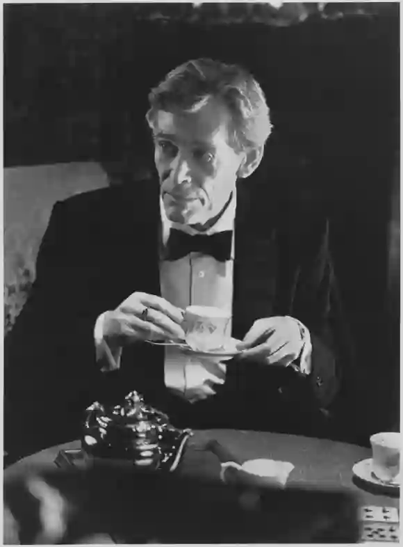 7 septembre 2017 Peter O Toole sur le tournage du film High Spirits Tri Star Pictures 1988 PUBLICA